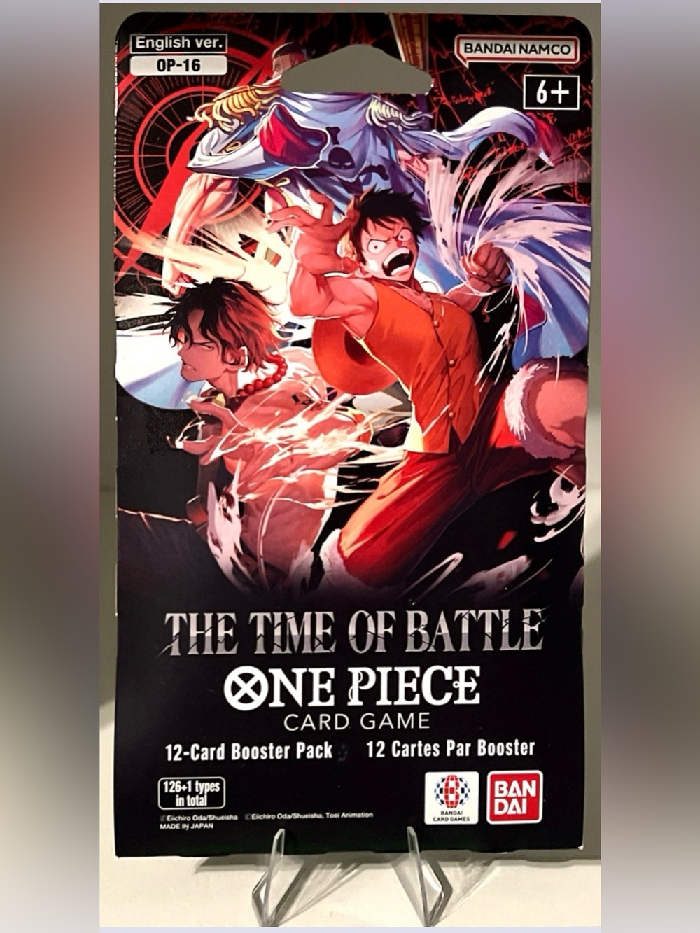 One Piece TCG: The Time Of Battle OP16 - 1 TCG Booster Pack